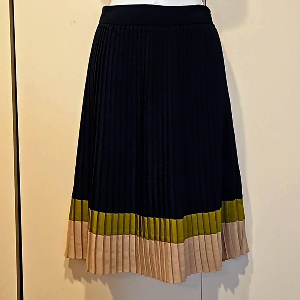 The Limited Size XS Color Block Skirt